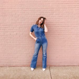 Anthropologie ~ Ella Moss Denim Jumpsuit